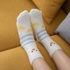 Socks Animal Print Simple Cute Floor Socks Mid-tube Socks Coral Fleece Socks Female Hosiery
