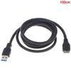 Кабель USB 3.0 A - Micro B для внешнего SSD 5 Гбит/с, высокоскоростной шнур для передачи данных для HDD, камеры, мобильного хранилища, повседневного использования