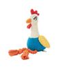 Пищащая игрушка для собаки-курицы Звуковая BB Плюшевая Веревка из хлопка для вытягивания Игрушка-пищалка для жевания щенка питомца Петух