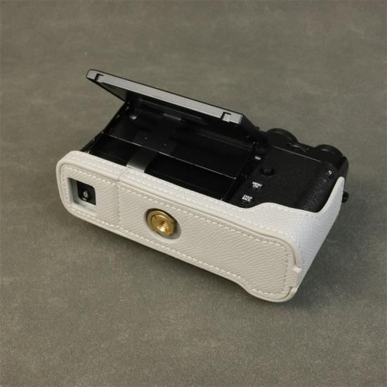 X-E5 Camera Half-Body Case Faux Leather Camera Protection Cover Scratch Bump Dust