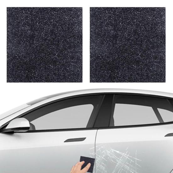 2 шт., ткань для ремонта царапин автомобиля, нано-технология, удаление царапин, завитки, оксиды, восстанавливает цвет краски автомобиля, блеск, многоразовая автомобильная нано-волшебная ткань