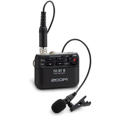 Zoom Полевой регистратор Zoom Black 32-битная модель F2-BT/B со встроенным Bluetooth®