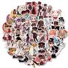 50 New Anime Tied Boy Hanako-jun Doodle Stickers Suitcase Laptop Waterproof Stickers