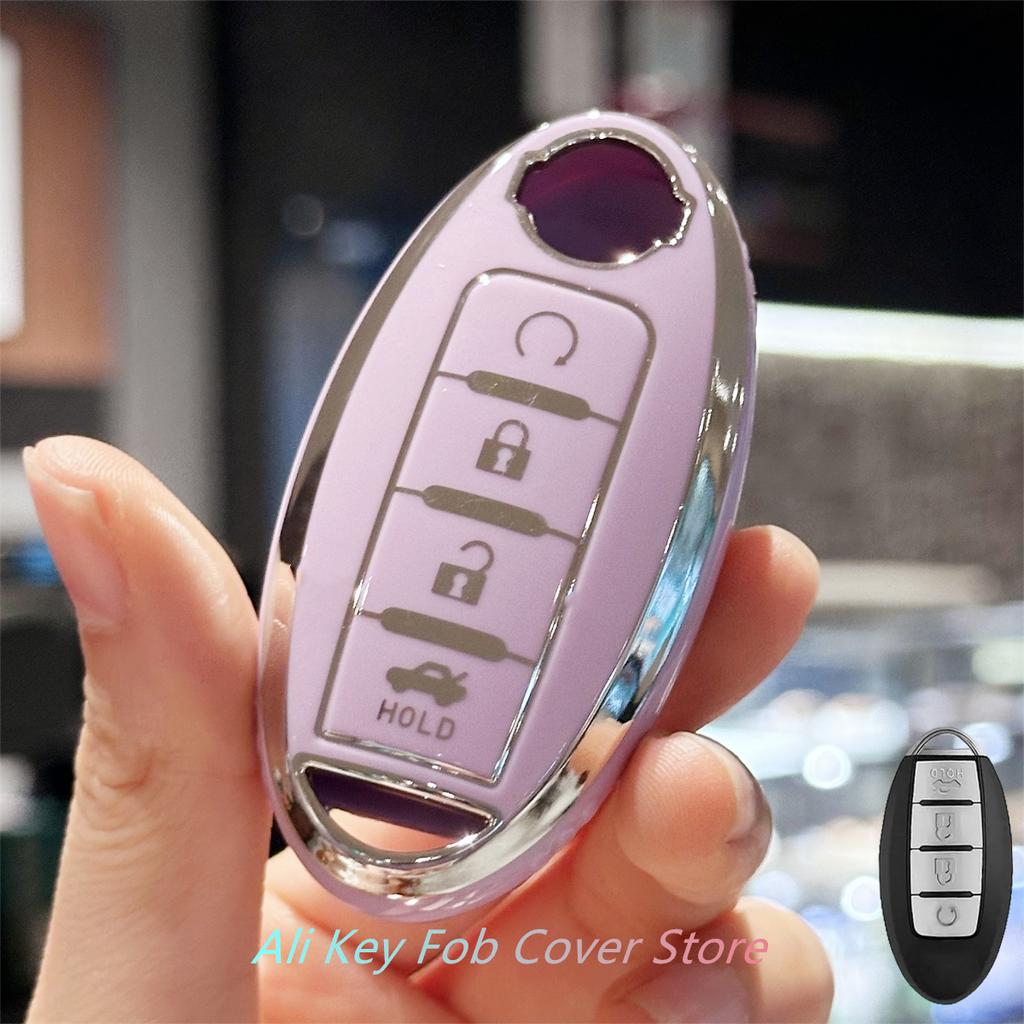 Чехол-брелок со шнурком для ключей для Nissan Altima Sentra Rogue Pathfinder Murano Armada Maxima Versa, дистанционный ключ