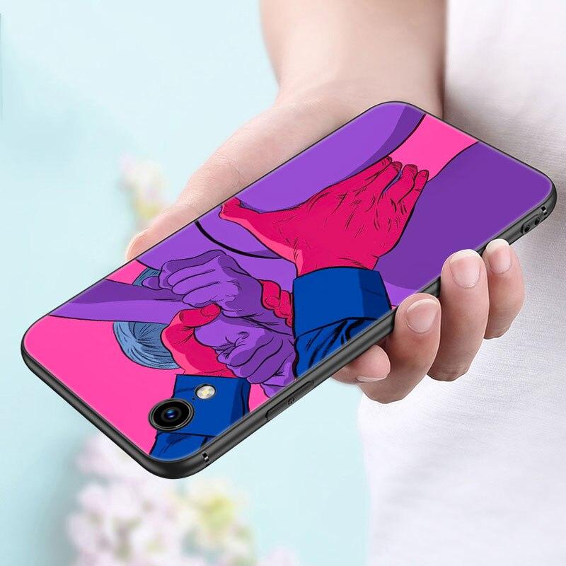 Sexy Lady Red Lips Girls Bikini Case For Apple iPhone 14 13 12 Mini 11 Pro Max 7 8 XR X XS 7 8 Plus SE 2020 2022 Black Cover