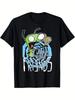 Invader Zim G.I.R Me And The Squirrel Are Friends Funny100% Cotto  T-shirt