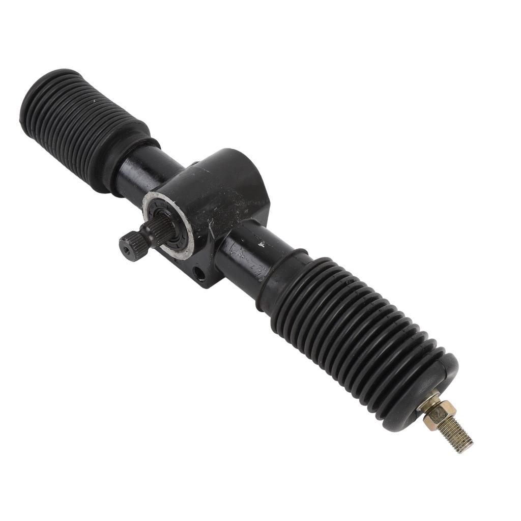 30T 335мм Рулевая рейка с шестерней с усилителем Стальной сплав Резина Рулевой механизм Рейка для Карт Картинг Квадроцикл UTV