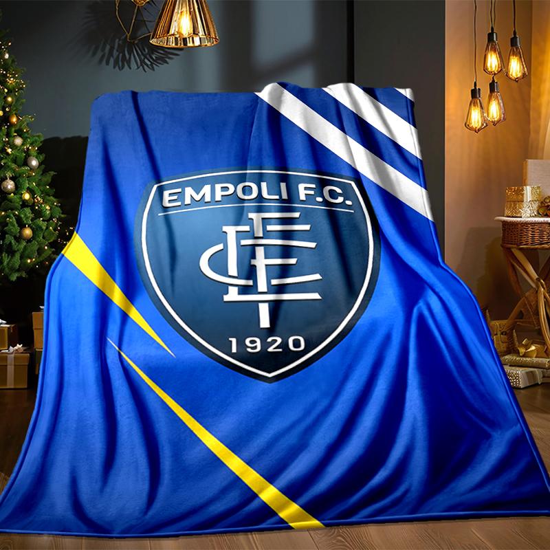 Football Empoli Crest Blanket Lightweight Ideal Bedding Blanket Perfect for Travel, Camping, Living Rooms, Offices, Sofas, Fan Christmas gift