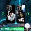 Чехол для телефона Tom K-Kaulitz для iPhone 16,15,14,13,12,11,Pro,Max,Plus,Mini,SE Новый Магнитный Беспроводной Зарядник Magsafe