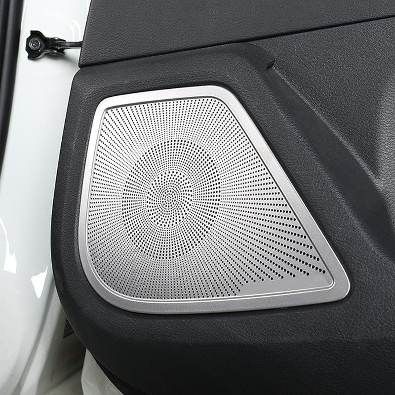 Для Nissan Teana Altima L34 2018-нержавеющая дверная панель автомобиля, панель громкоговорителя, звуковой чехол для динамика, накладка на рамку, наклейка