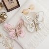 Cloth Glitter Christmas Simulation Butterfly Christmas Decoration Hanging Decoration Powder Christmas Butterfly