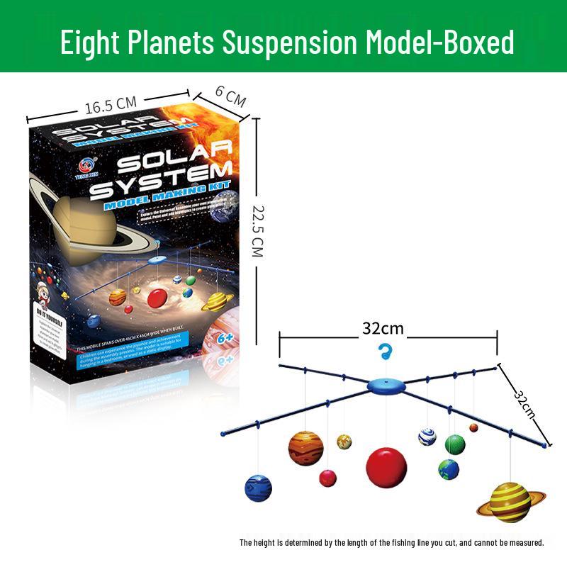 3D Solar System Model: Educational Electric Toy for Children’s Science Learning and DIY Puzzle Projects