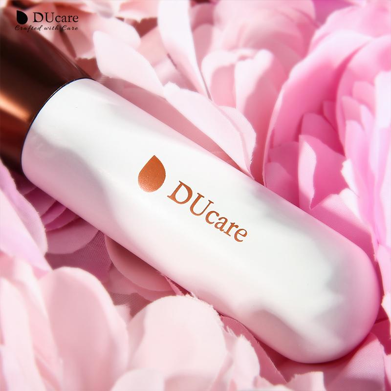 DUcare Foundation Brush 2pcs Flat Top Kabuki Self Tanner Brush Synthetic Makeup Brush Liquid Blending Mineral Powder Buffing Stippling Makeup Tools