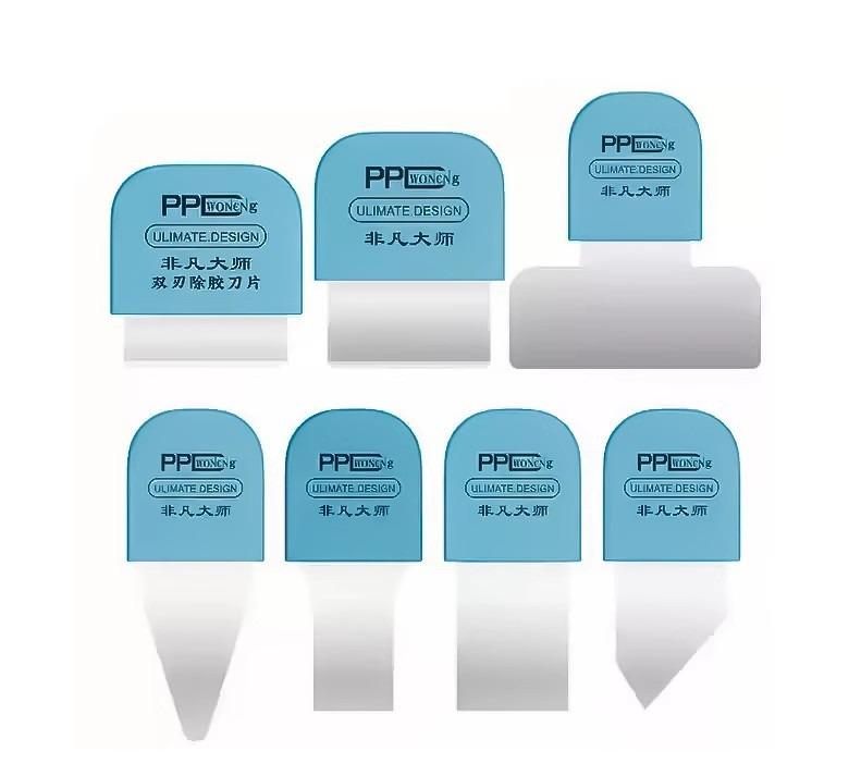 Ultra-thin Curved Display Pry Slice Handheld Repair Shim, Tin Scraping Blade for Cell Battery Desoldering, Practical Dismantling
