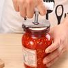 1pc Adjustable Stainless Steel Can Opener, Multifunctional Kitchen Nut and Bolt, Rotating Extendable Bottle and Can Opener