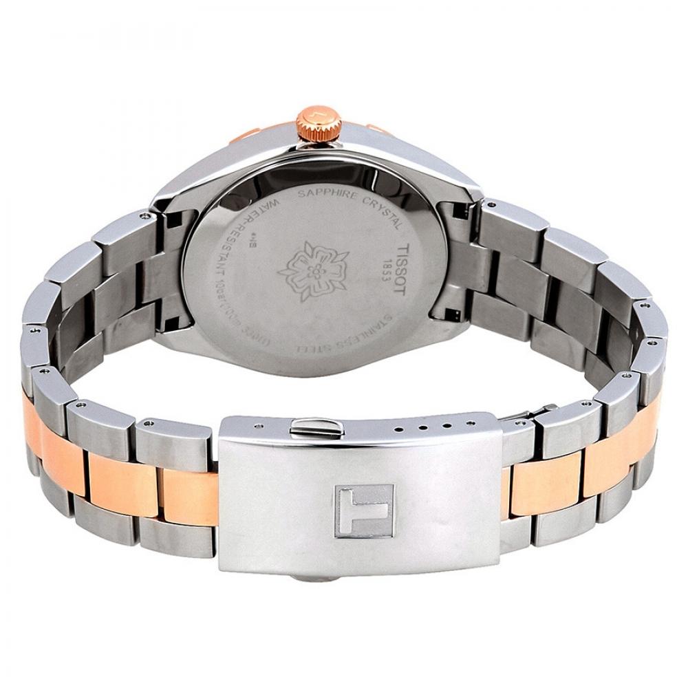 Tissot Pr100 Diamond White Перламутровый Циферблат Женские Часы T101.910.22.116.00