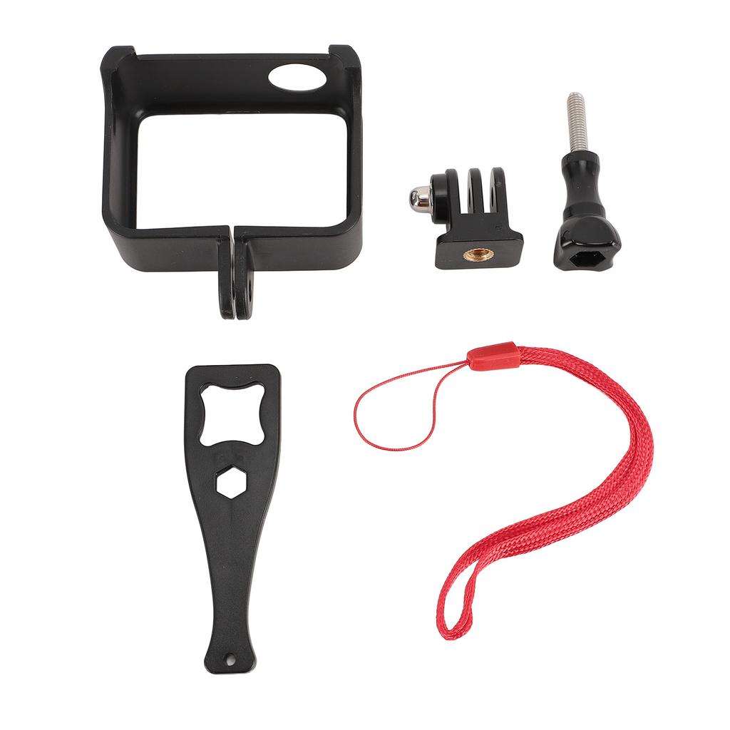 Action Camera Frame Cage for GO3 3S Drop Resistant Lightweight Sports Camera Cage Frame Housing