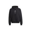 Adidas Originals Solid Color Casual Hoodie Long Sleeve Sweatshirt Men Tops Black HY6173