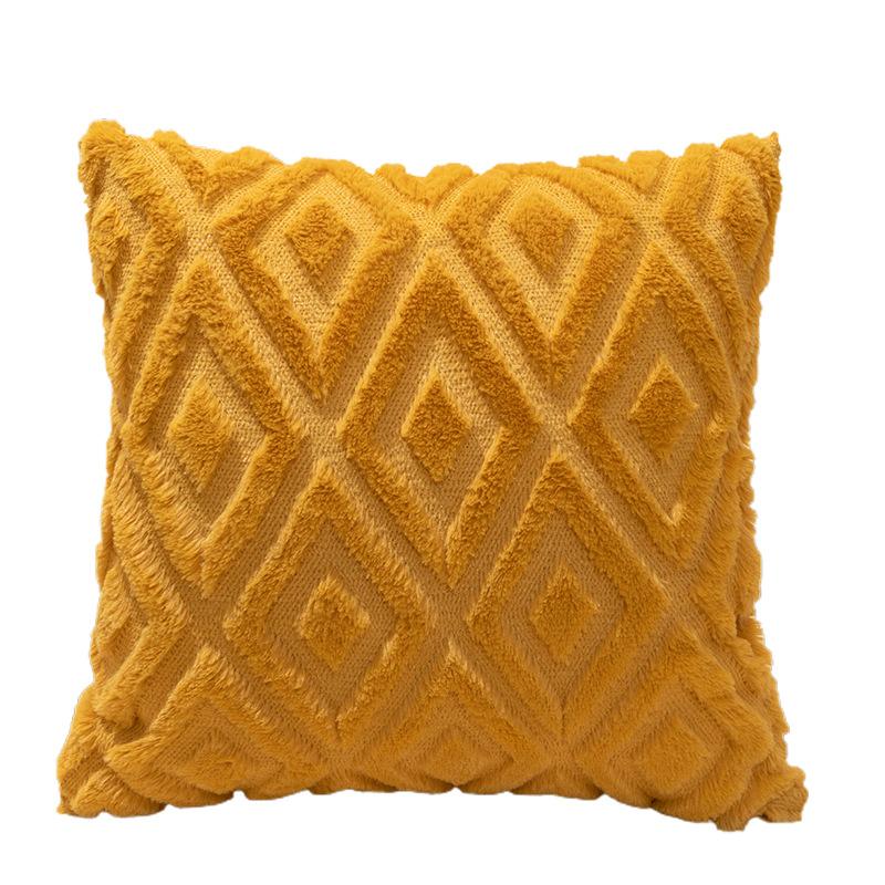 Упаковка из 2 наволочек Boho 18x18 дюймов с плетеным стеганым узором и 3D-ромбовидным узором, наволочка, декоративная наволочка для дивана