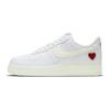 Nike Мужские кроссовки Air Force 1 Low ко Дню святого Валентина 2021 White Sail University-Red DD7117-100