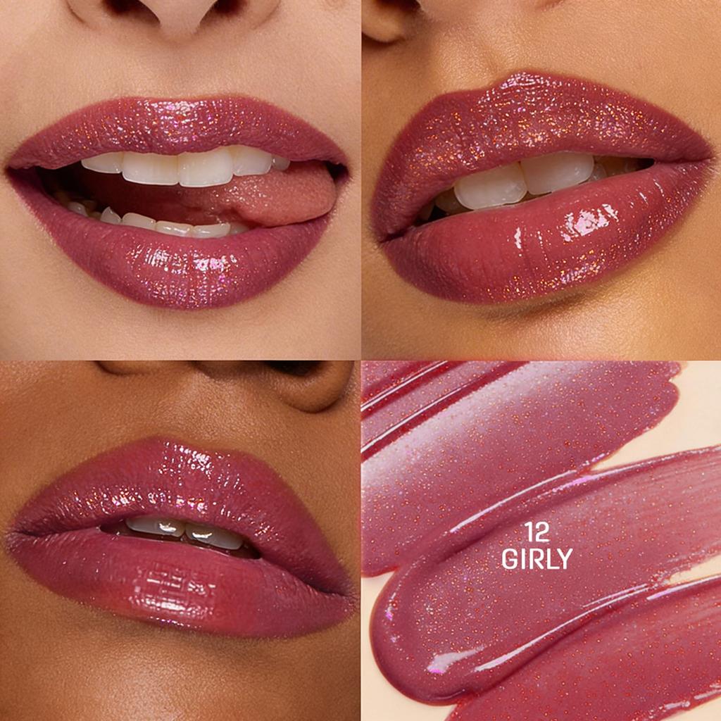 Блеск для губ Colors Queen Lip Luminizer Gloss | Нелипкий и с высоким блеском | Придает эффект более полных губ и дополнительное увлажнение | Стойкий блеск для губ для W