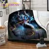 Dragon Cartoon Blankets Dragon Blanket Anime Dragon Flannel Blankets Sofa Bedspread Soft Warm Blankets Kids Blankets Home Decor