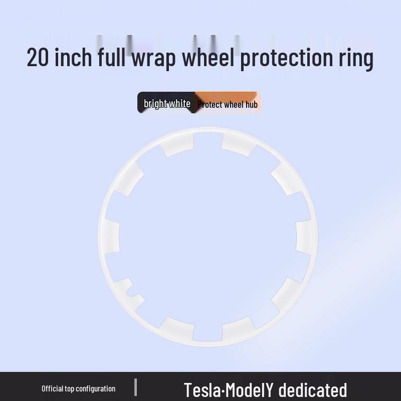Защитный колпак для 20-дюймового колесного диска Tesla Model Y - Защита от царапин, Модификационный аксессуар с полной защитой