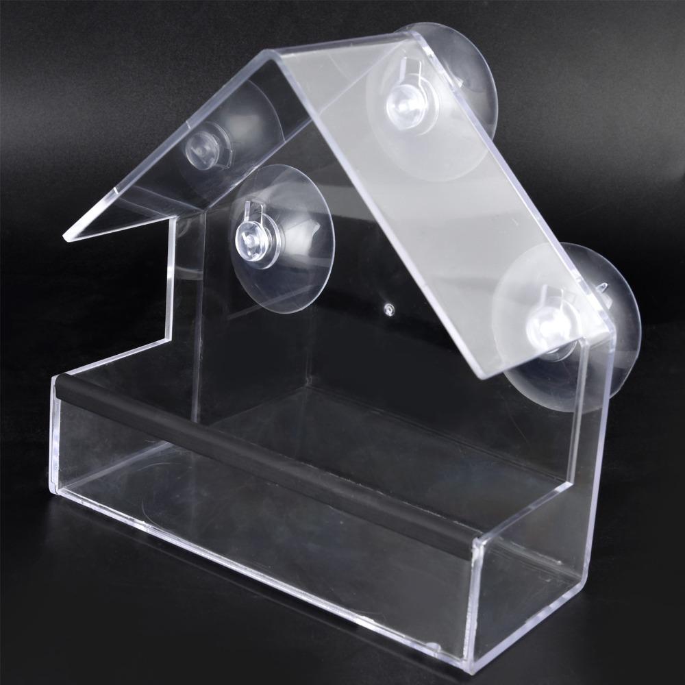 Transparent Hanging Bird Feeder Sturdy Outdoor Bird Feeder Wild Bird Feeder Bird Lovers