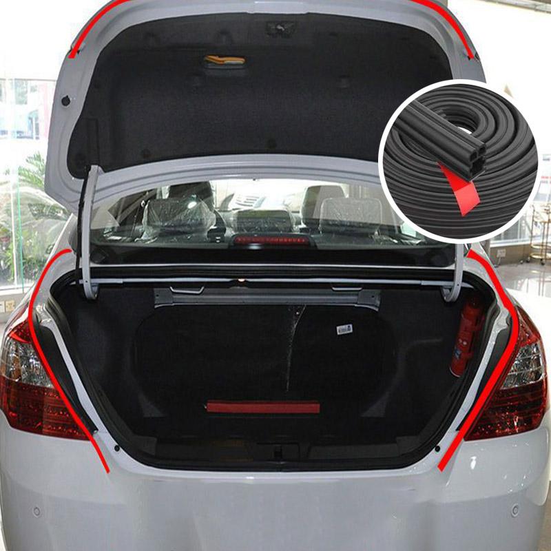 Уплотнительная лента для двери багажника автомобиля, универсальная пыле- и шумоизоляционная уплотнительная лента, двухслойная резиновая лента для дверей автомобиля