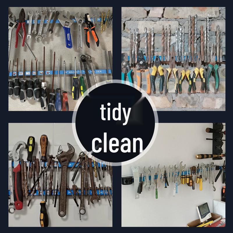 Магнитная полка-держатель для инструментов и ножей с сильным захватом