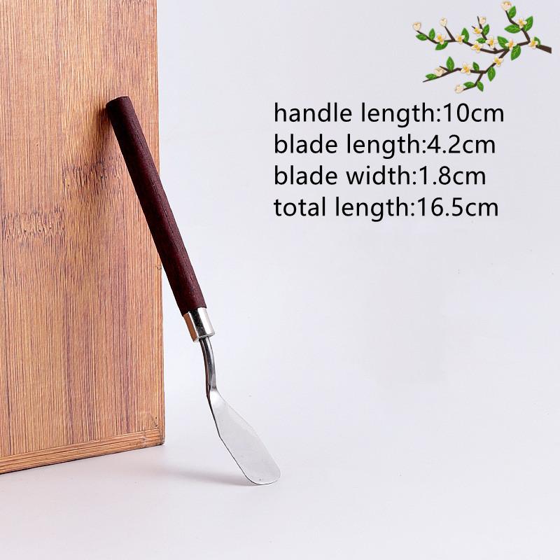 Набор ножей для масляной акриловой живописи, универсальный шпатель из нержавеющей стали, мастихин, наборы скребков для смешивания картин