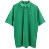 MONOCROM Short Sleeve Polo Shirt XL Green Men's Used