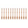 12pcs Wooden Lace Bobbins Ique Vintage Art Weaving Tools for Sewing and Lace Making
