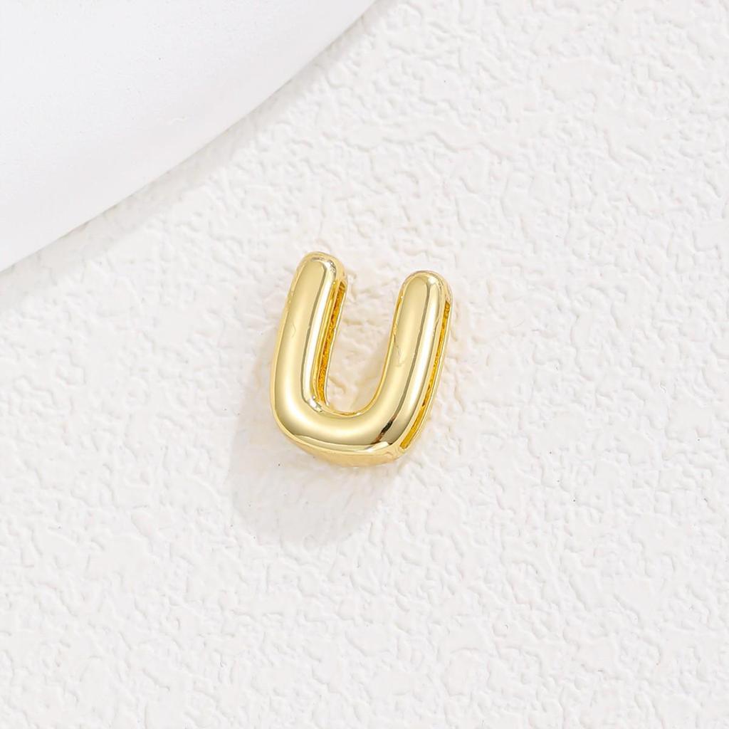 Регулируемый стальной браслет с 26 буквами английского алфавита - Ремешок для часов 10 мм, Ювелирное украшение для рук