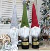 Christmas Decorations Faceless Old Man Doll Wine Bottle Set Christmas Champagne Wine Bag Gift Bag