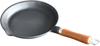 Nambu Ironware Frying Pan with Wooden Made In Cast Iron Handle, Japan,