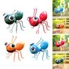 Metal ANT Garden Decor Ornament Handmade Adorable Wall Sculpture 8.5x8x10cm for