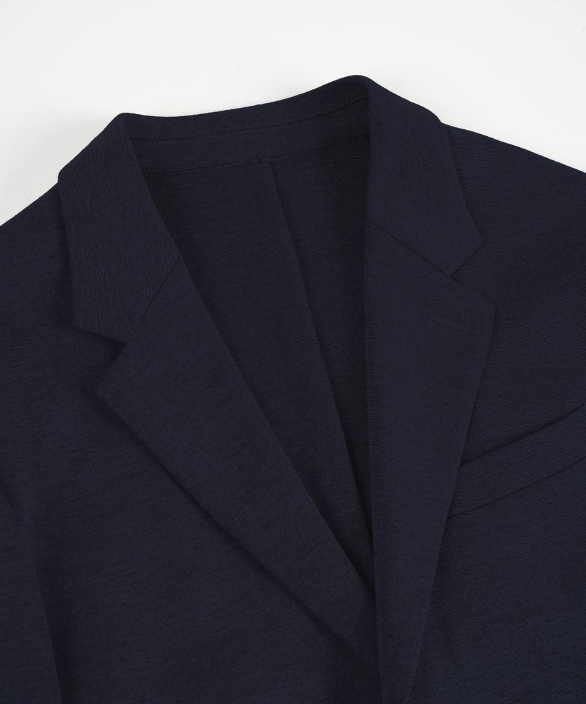 Birbante Comfort Stretch Setup Blazer Jacket - Dark Navy