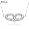Женское ожерелье Lindon, кулон из медного сплава, циркон, модный подарок