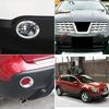 Для Nissan Qashqai Dualis J10 2007 2008 2009-2013 хромированная передняя и задняя противотуманная фара, рамка, автоматическая отделка, Стайлинг автомобиля