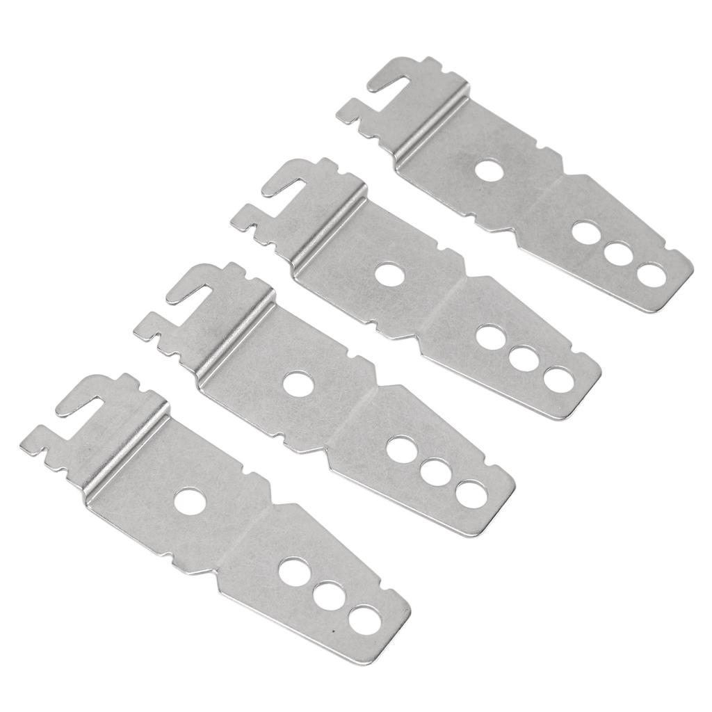 4 шт. Монтажный кронштейн для посудомоечной машины из нержавеющей стали с винтами для крепления посудомоечной машины под столешницей