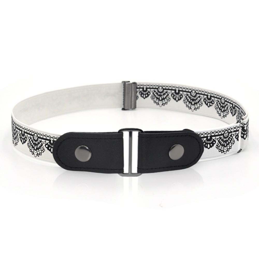 Растягивающийся Эластичный Пояс для Женщин Невидимый Пояс Без Пряжки Подарки Пояс для Ленивых