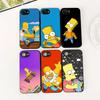 Casing for Apple iPhone 12 13 Pro Max Mini ProMax X XR Air 13Pro XS Phone Cover Protective Case Wallpaper S-Simpsons Bart