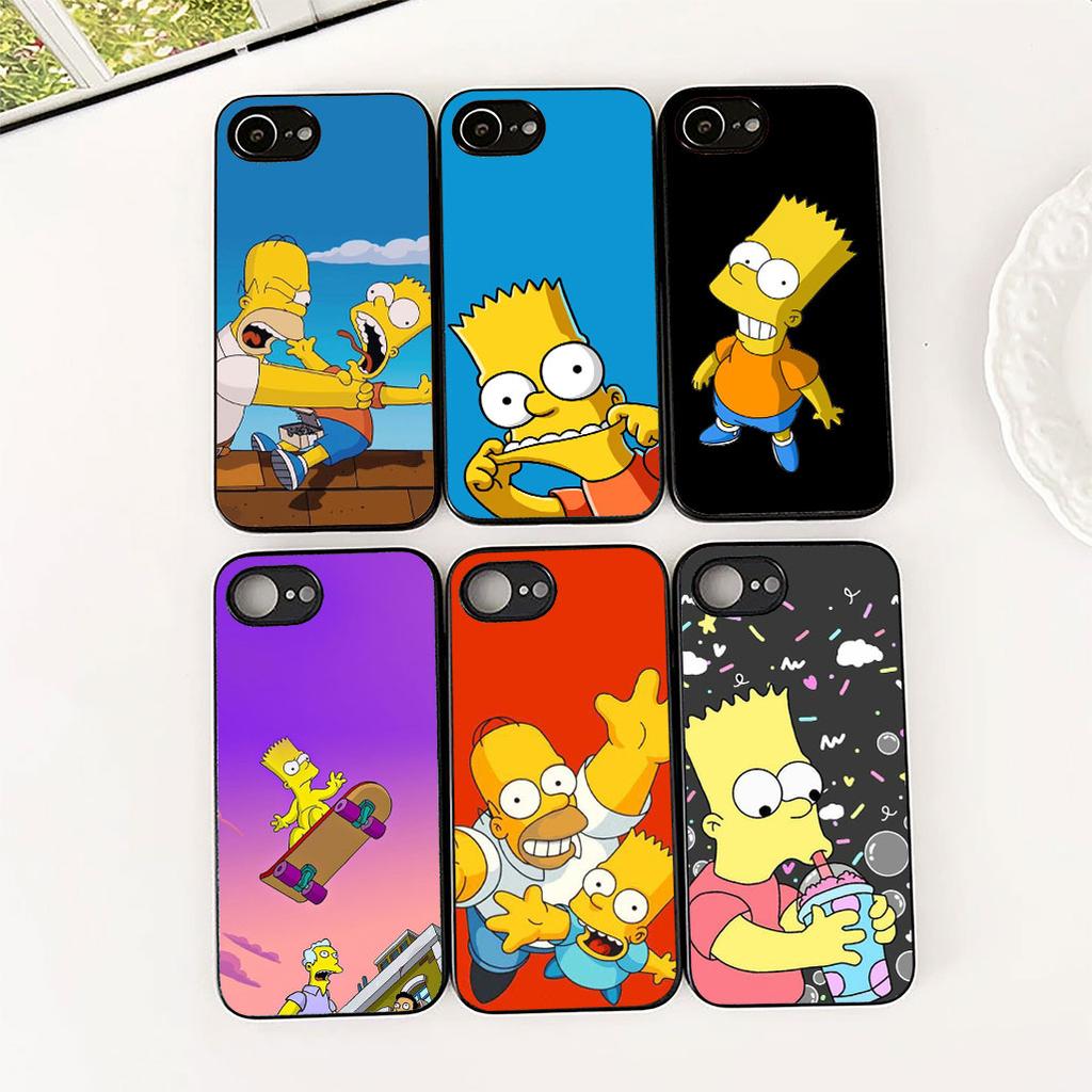 Casing for Apple iPhone 12 13 Pro Max Mini ProMax X XR Air 13Pro XS Phone Cover Protective Case Wallpaper S-Simpsons Bart