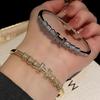 Nail Bracelet Women's Light Luxury Plated Bracelet with Advanced Design Handpiece