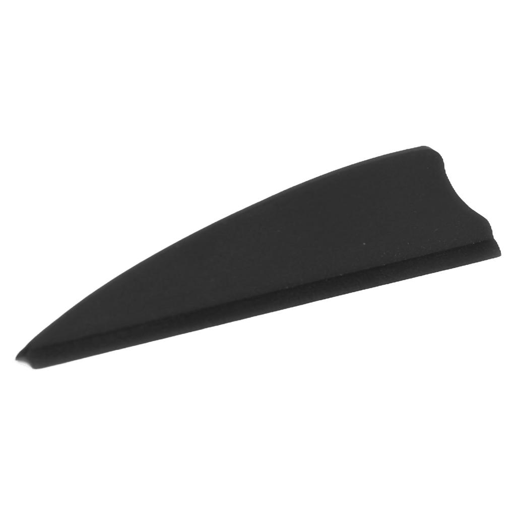 50 Pcs Feather Fletching Light Weight Shield Arrow Fletches DIY Arrow Feathers Fletches for Outdoors Archery Black