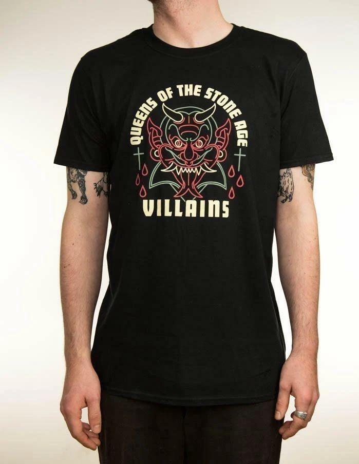 Black T-shirt Queen Of The Stone Age Villains