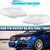 Car Headlight Headlamp Waterproof Clear Cover Lens Lamp Hoods For VW Passat Magotan B6 R36 2006-2011 Headlight Cover
