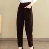 Autumn and Winter Women's Corduroy Pants Casual Fashion Women's Warm Pants Straight Pants