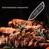 TP300 Food Thermometer Long Probe LCD Display Waterproof Accurate Instant Read BBQ Meat Milk Baking Electronic Digital Thermometer Kitchen Gadgets